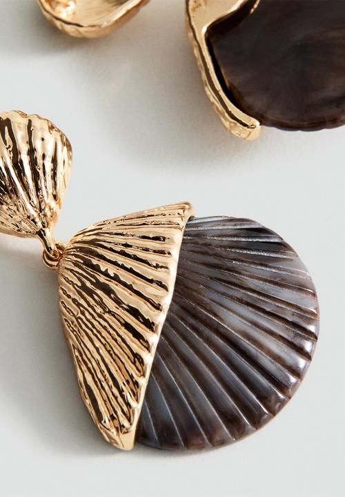 MANGO - Tesla Earrings - Gold