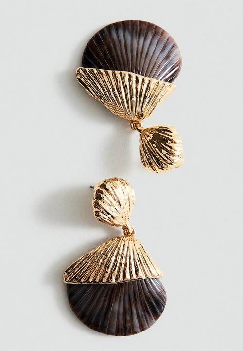 MANGO - Tesla Earrings - Gold