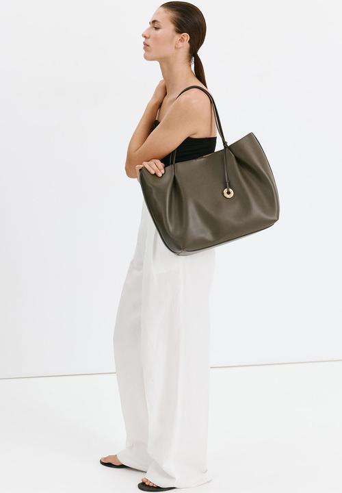 MANGO - Isabel Tote Bag - Beige