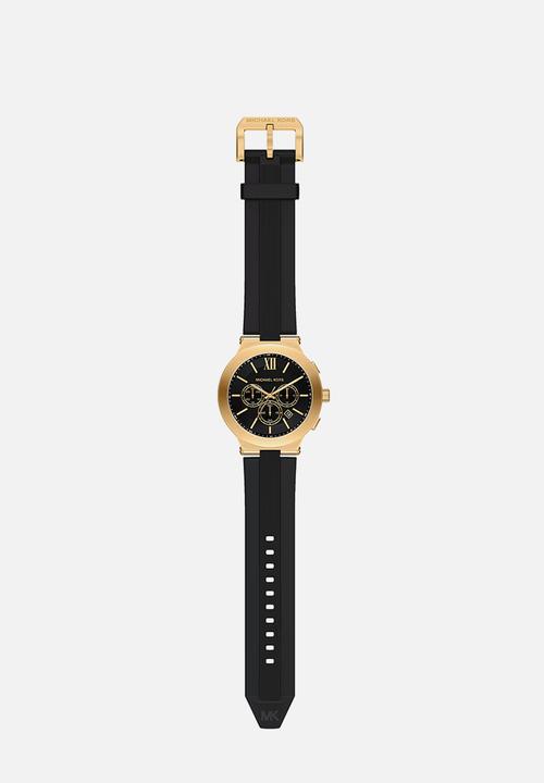 Michael Kors - Billie Silicone Chronograph Watch MK9253 - Black