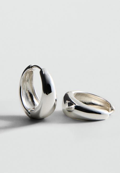 MANGO - Tomasa Earrings - Silver