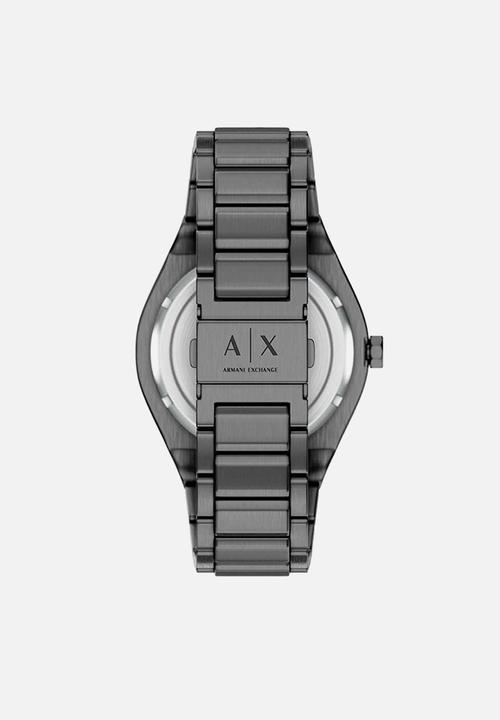 Armani Exchange - Armani Exchange AX4300 Sync Three-Hand Day-Date Watch - Gunmetal