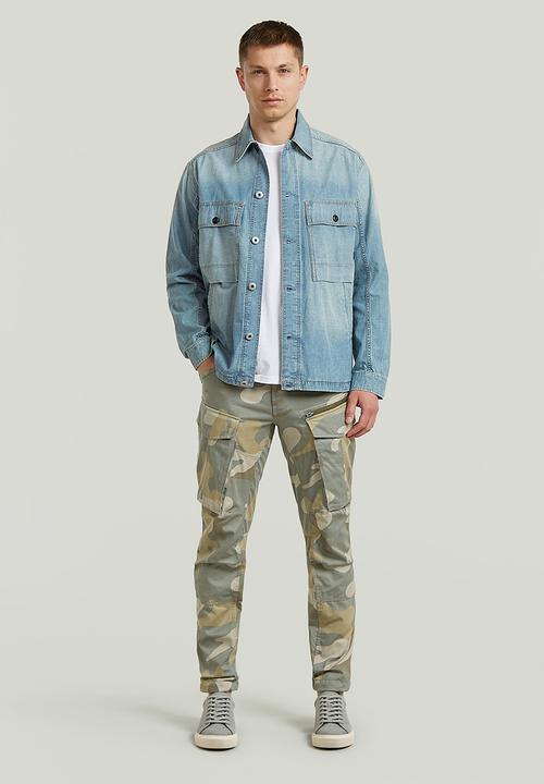 G-STAR - Rovic Zip 3D Regular Tapered - Lt Orphus Xl Summer Camo