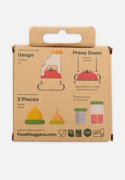 Foodhuggers - Food Huggers Citrus Savers Set of 2 - Forest Mint
