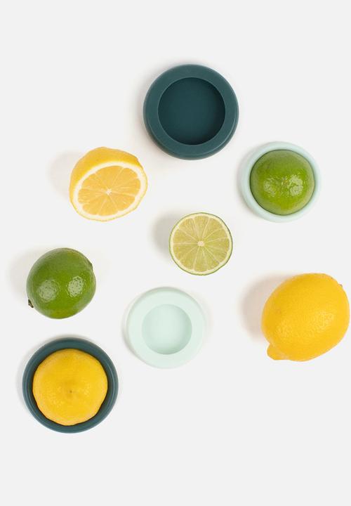 Foodhuggers - Food Huggers Citrus Savers Set of 2 - Forest Mint