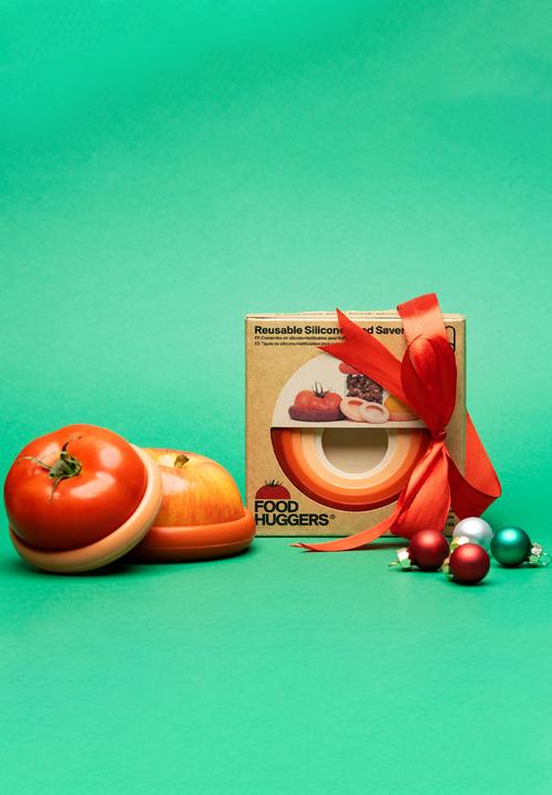 Foodhuggers - Food Huggers Silicone Airtight Food Covers Set of 5 - Terra Cotta