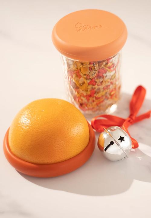 Foodhuggers - Food Huggers Silicone Airtight Food Covers Set of 5 - Terra Cotta