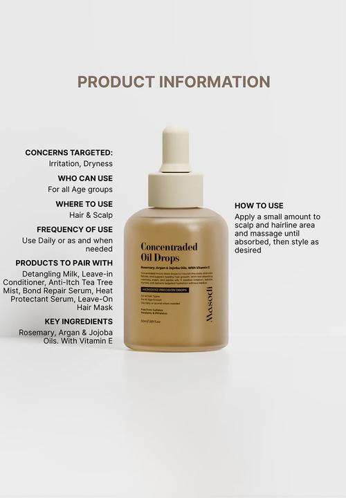 Masodi - Concentraded Oil Drops - 50ml