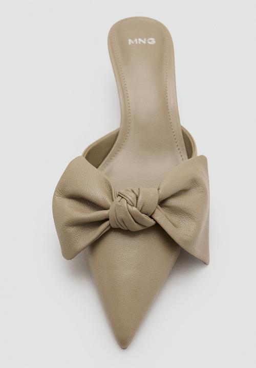 MANGO - Furi closed toe mule - light beige