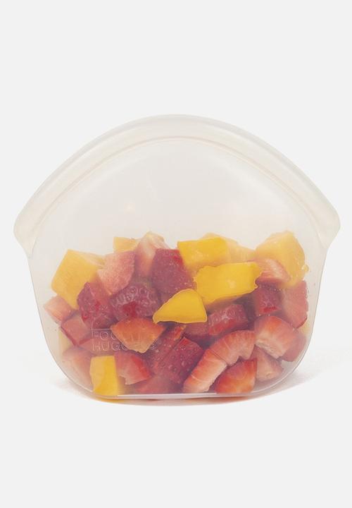 Food Huggers Reusable Silicone Hugger Bag 400ml - Clear