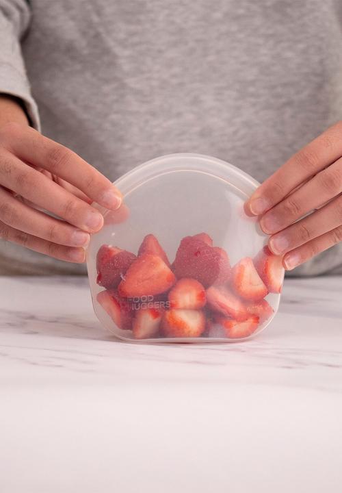 Foodhuggers - Food Huggers Reusable Silicone Hugger Bag 400ml - Clear