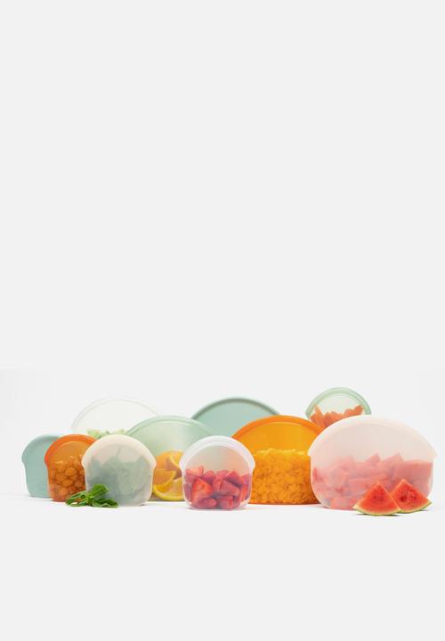 Foodhuggers - Food Huggers Reusable Silicone Hugger Bag 400ml - Clear