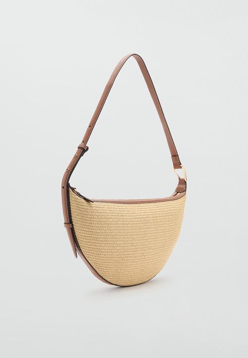 MANGO - Gabriela Crossbody Bag - Brown