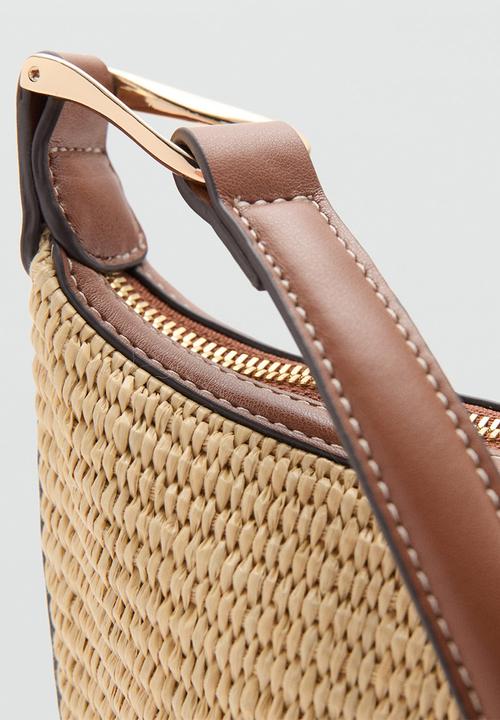 MANGO - Gabriela Crossbody Bag - Brown