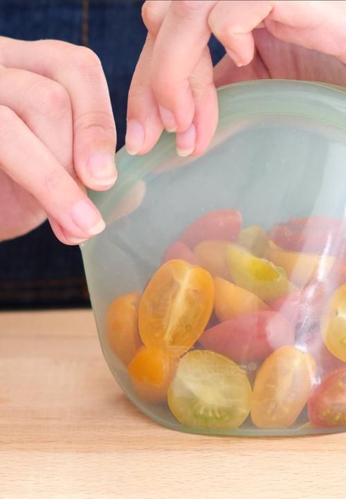 Foodhuggers - Food Huggers Reusable Silicone Hugger Bag 400ml - Juniper