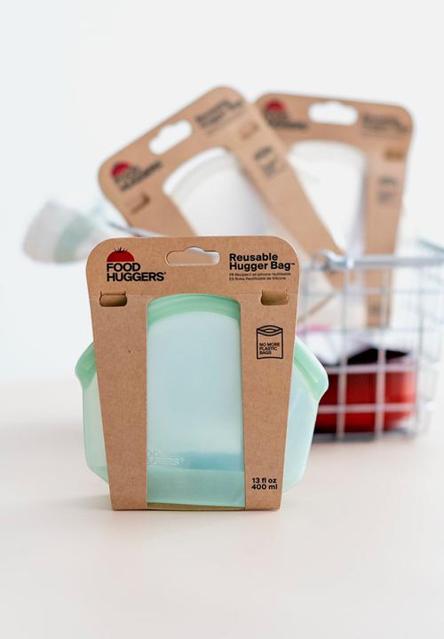 Foodhuggers - Food Huggers Reusable Silicone Hugger Bag 400ml - Juniper