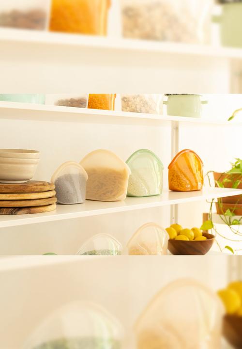 Foodhuggers - Food Huggers Reusable Silicone Hugger Bag 900ml - Juniper
