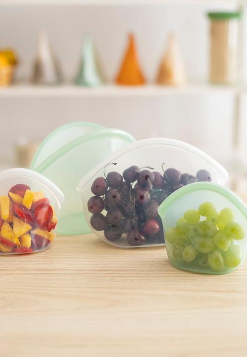 Foodhuggers - Food Huggers Reusable Silicone Hugger Bag 900ml - Juniper