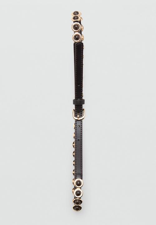 MANGO - Marble Belt - Dark Brown