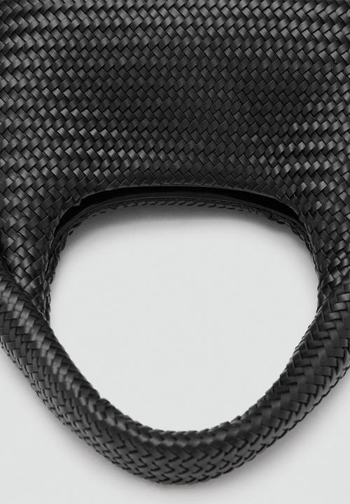 MANGO - Galgo Shoulder Bag-Black