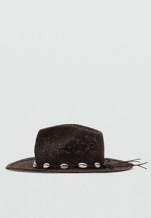 MANGO - Montana Hat- Dark Brown