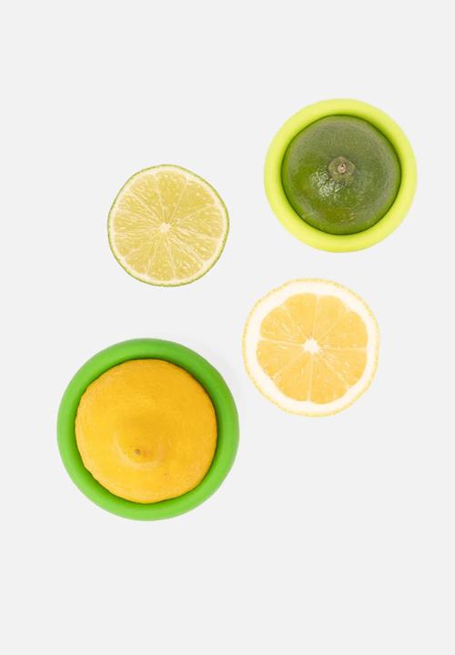 Foodhuggers - Food Huggers Citrus Savers Set of 2 - Fresh Greens