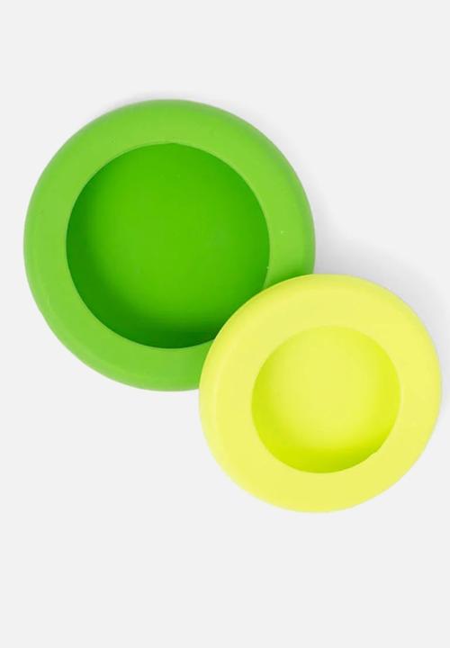 Foodhuggers - Food Huggers Citrus Savers Set of 2 - Fresh Greens