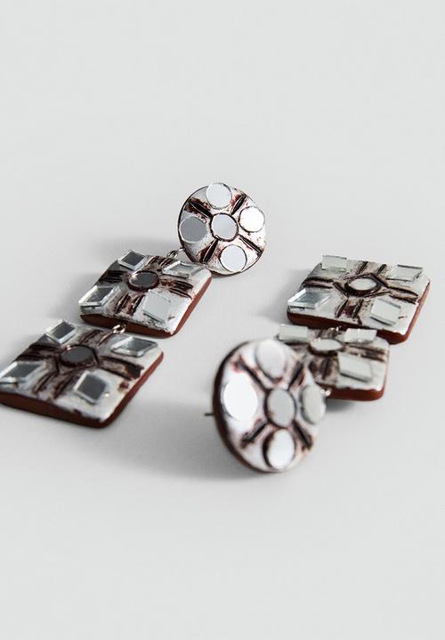 MANGO - Tao Earrings  - Brown