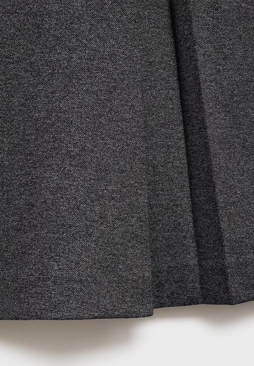 MANGO - Skirt clinto - gray