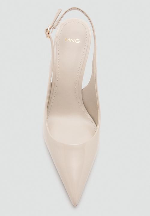MANGO - Cookienu closed toe slingback - light beige