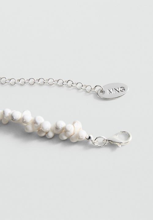 MANGO - Capri Necklace- Silver