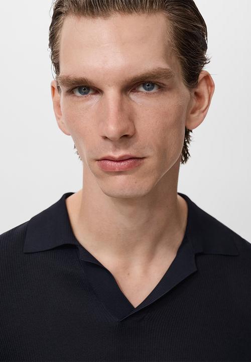 MANGO - Polo shirt boda - dark blue