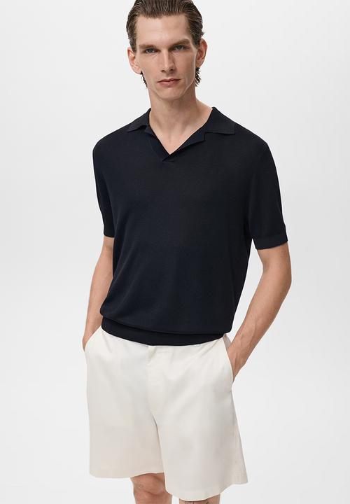 MANGO - Polo shirt boda - dark blue