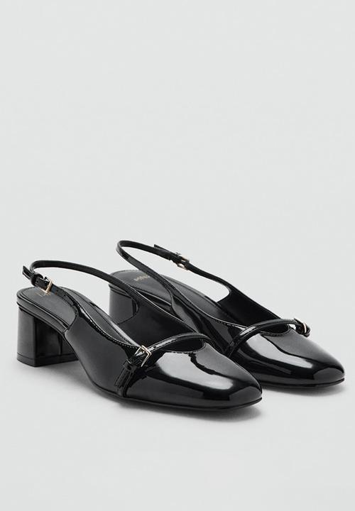 MANGO - Janet closed toe slingback - black