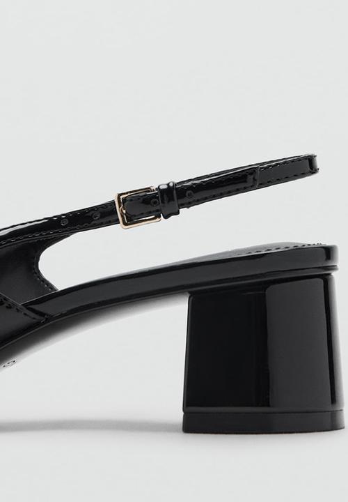 MANGO - Janet closed toe slingback - black