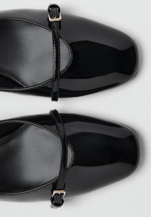 MANGO - Janet closed toe slingback - black