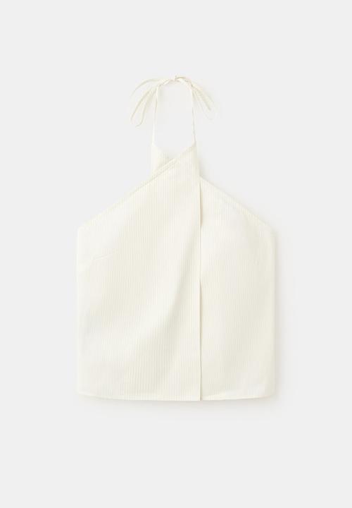 MANGO - Top corfu - light beige