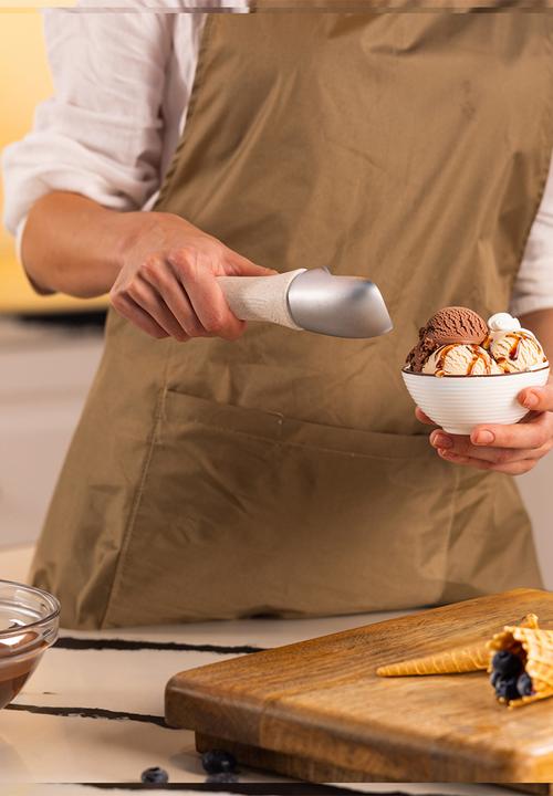 Zyliss - Zyliss Ice Cream Scoop - white speckle