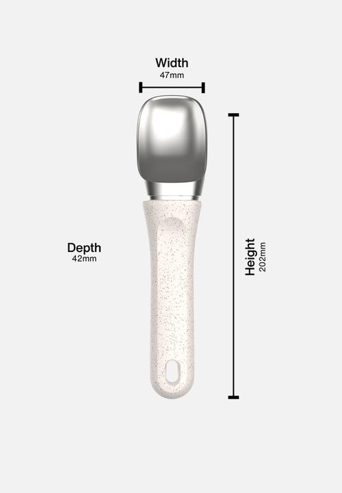 Zyliss - Zyliss Ice Cream Scoop - white speckle