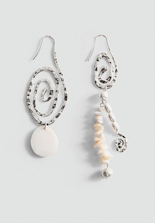 MANGO - Menorca Earrings- Silver