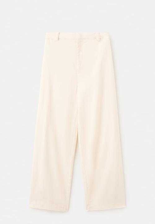 MANGO - Trousers barrie - light beige