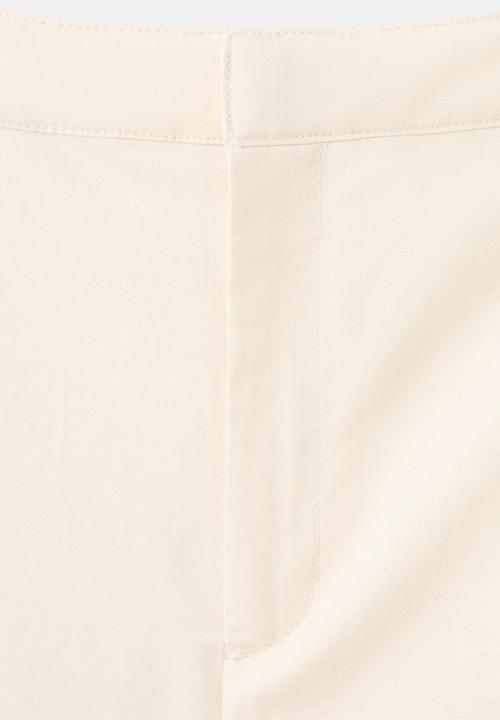 MANGO - Trousers barrie - light beige