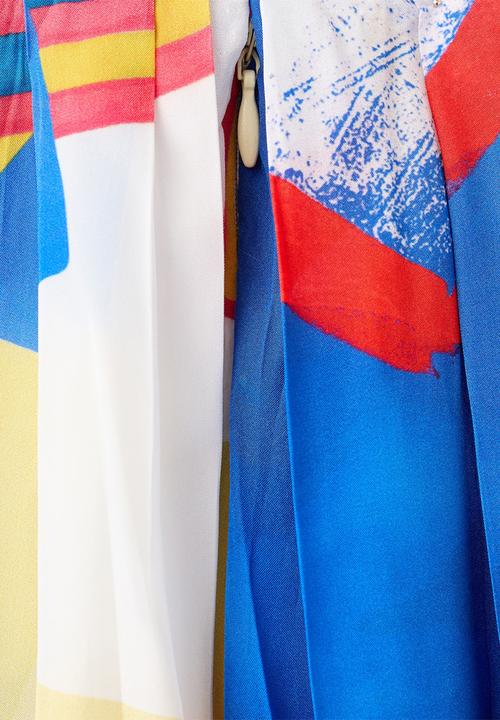 MANGO - Skirt samanta - medium blue