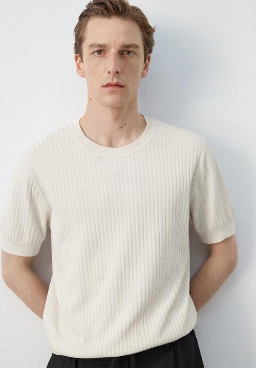 MANGO - T-Shirt Paule - Sand