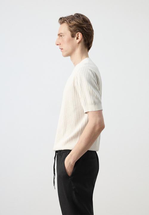 MANGO - T-Shirt Paule - Sand