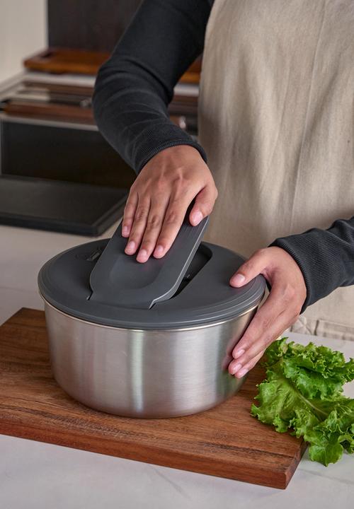 Zyliss - Zyliss Swift Dry Salad Spinner Stainless Steel Small