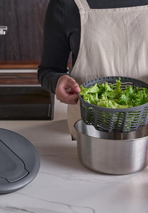 Zyliss - Zyliss Swift Dry Salad Spinner Stainless Steel Small