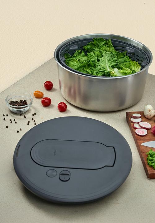 Zyliss - Zyliss Swift Dry Salad Spinner Stainless Steel Small