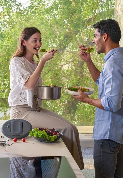 Zyliss - Zyliss Swift Dry Salad Spinner Stainless Steel Small