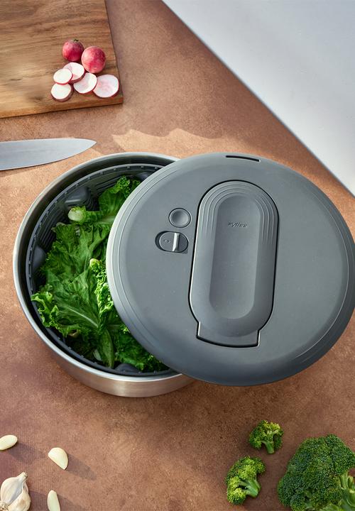 Zyliss - Zyliss Swift Dry Salad Spinner Stainless Steel Small